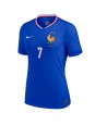 Frankrike Antoine Griezmann #7 Replika Hemmakläder Dam EM 2024 Kortärmad